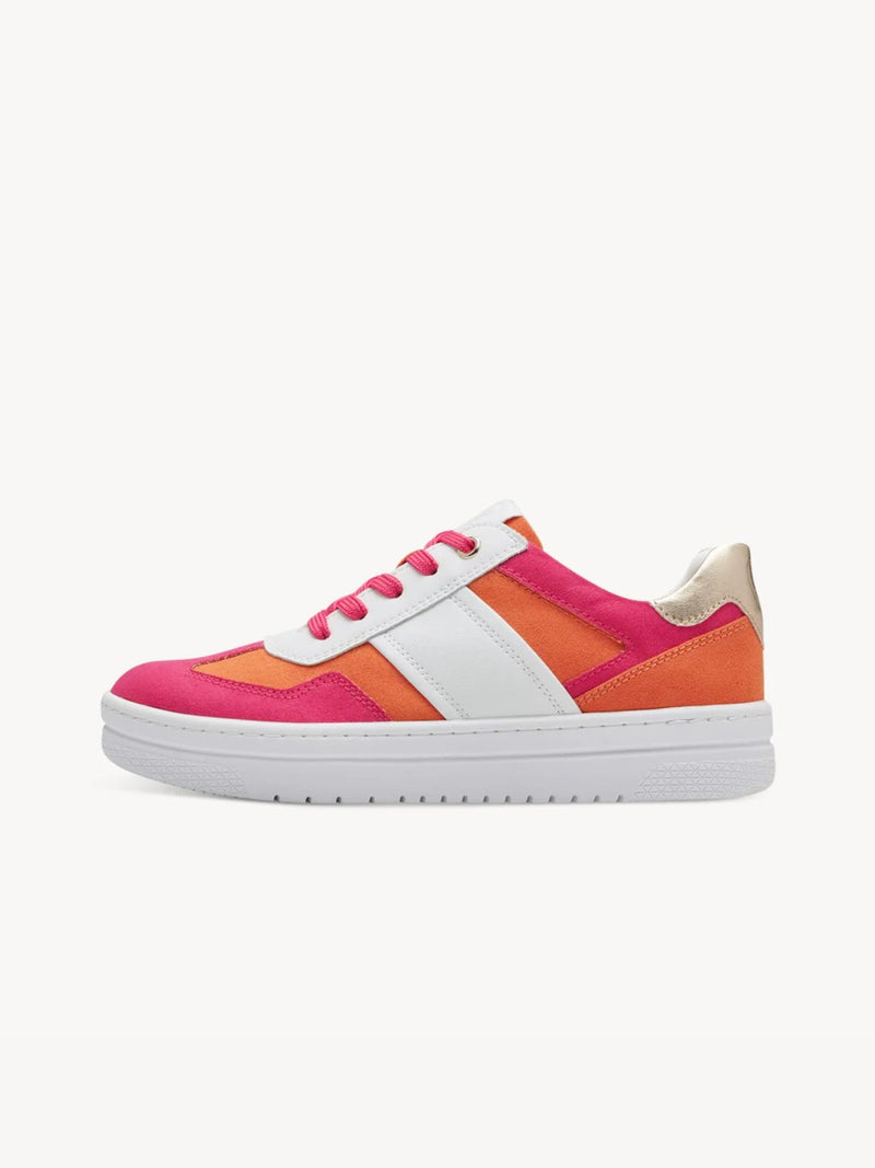 Marco Tozzi Light Weight Trainers Pink/Orange/White 2-23746-42 166