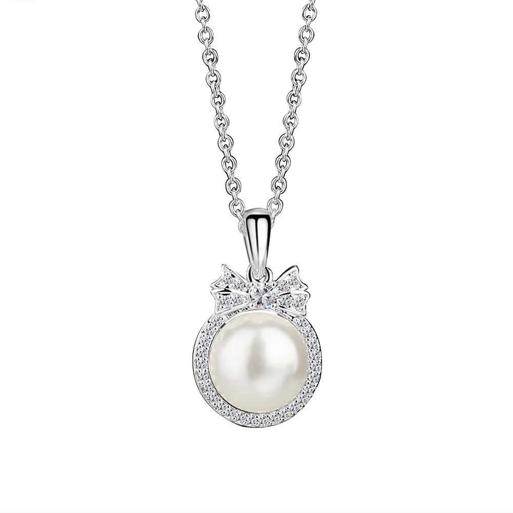 Newbridge Silver Plated Pearl Pendant