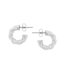 Tipperary Rope Earrings Silver 164024