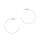 Tipperary Ball Hoop Earrings Silver 164109