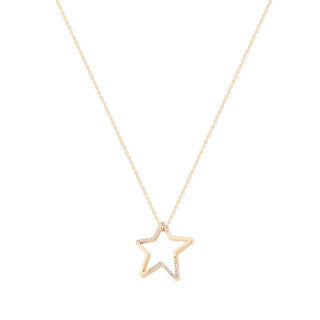 Tipperary Star Cut out Pendant Gold 165069