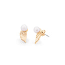 Tipperary Angel Wings Pearl Earrings 167643