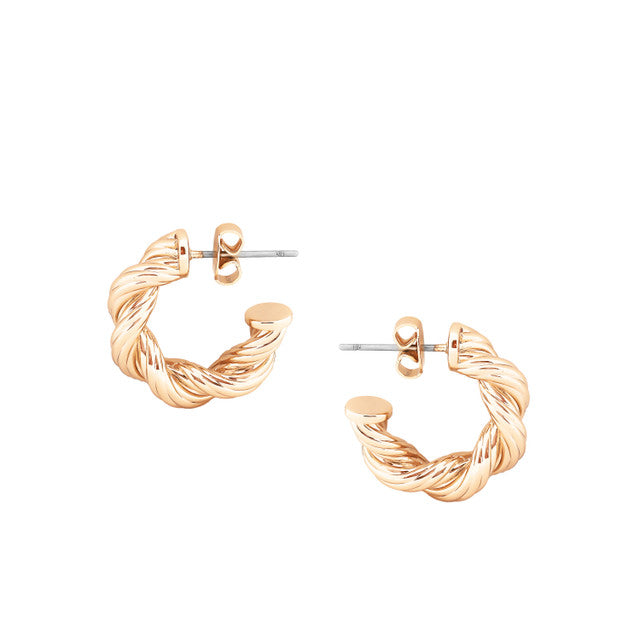 Tipperary Rope Earrings Gold 167902