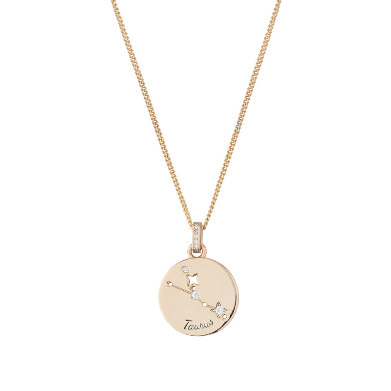 Tipperary Zodiac Gold Pendant Taurus 169593