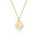 Tipperary Zodiac Gold Pendant Cancer 169616