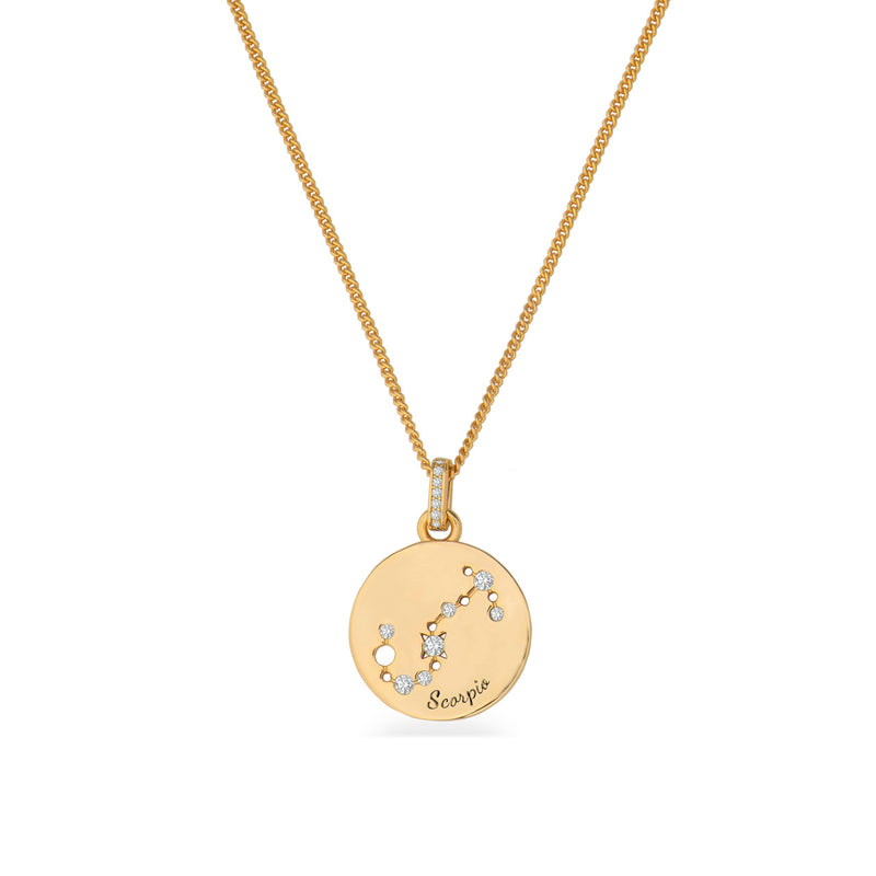 Tipperary Zodiac Gold Pendant Scorpio 169654