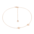 Tipperary Swallow Chain - Rose Gold