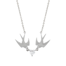 Tipperary Swallow Silver Pendant CZ 174849