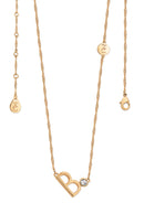 Tipperary Crystal Initial Pendants - Gold