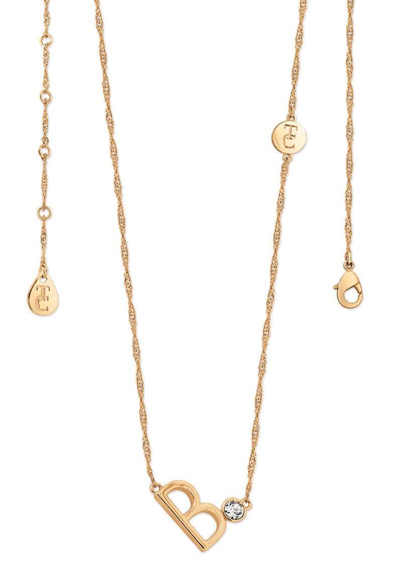 Tipperary Crystal Initial Pendants - Gold