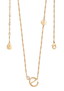 Tipperary Crystal Initial Pendants - Gold