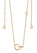 Tipperary Crystal Initial Pendants - Gold