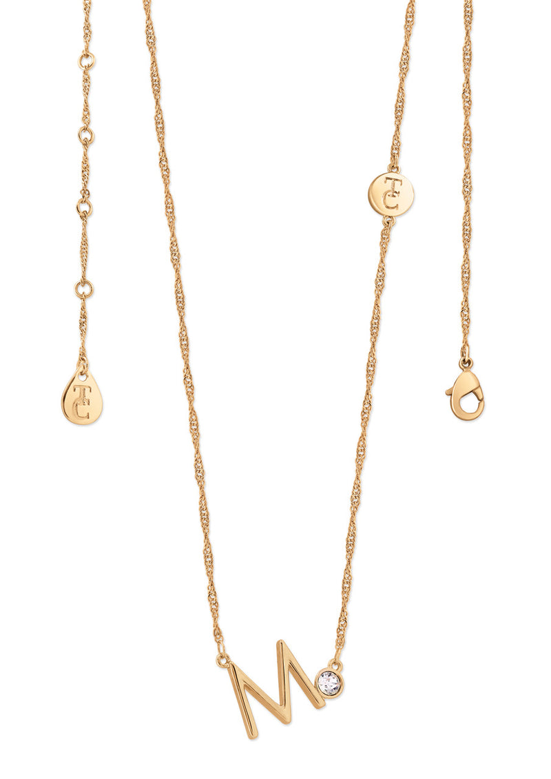Tipperary Crystal Initial Pendants - Gold