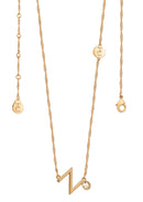 Tipperary Crystal Initial Pendants - Gold