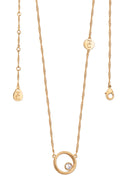 Tipperary Crystal Initial Pendants - Gold