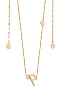 Tipperary Crystal Initial Pendants - Gold