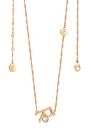 Tipperary Crystal Initial Pendants - Gold