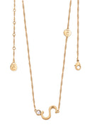 Tipperary Crystal Initial Pendants - Gold
