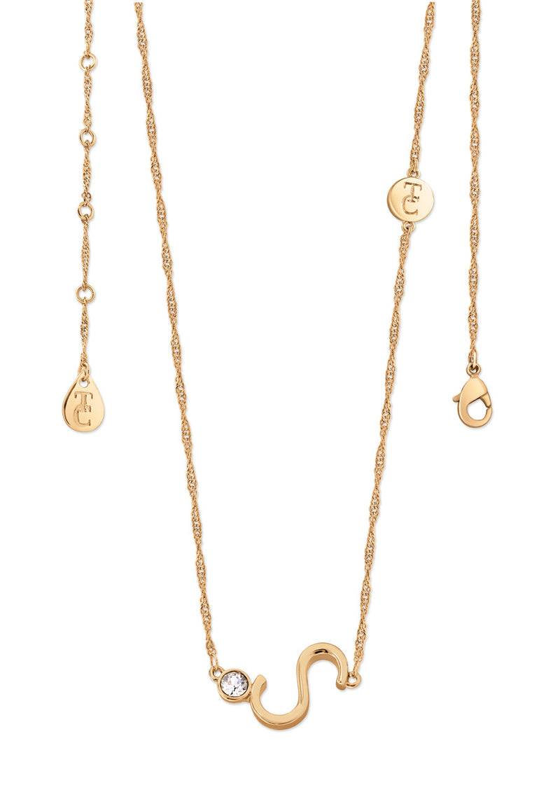 Tipperary Crystal Initial Pendants - Gold