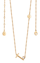 Tipperary Crystal Initial Pendants - Gold