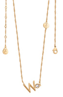 Tipperary Crystal Initial Pendants - Gold