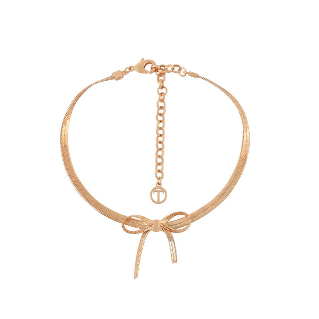 Tipperary Slinky Bow Gold Bracelet