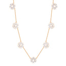 TC Daisy Cz & Pearl Daisy Pendant 183940