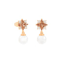 TC Maureen O'Hara Pearl Earrings Gold 185197