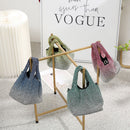 Chrishell Crystal Ombre Pouch Bag - Pink