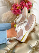 Safety Jogger Rose Shadow, Lilac & Lime Trainer 588026