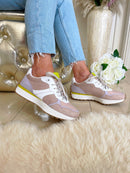 Safety Jogger Rose Shadow, Lilac & Lime Trainer 588026