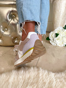 Safety Jogger Rose Shadow, Lilac & Lime Trainer 588026