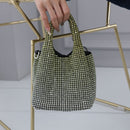 Chrishell Crystal Ombre Pouch Bag - Lemon