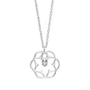 Newbridge Ariel Pendant with Clear Stone P1642