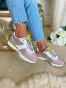 Safety Jogger Rose Shadow, Lilac & Lime Trainer 588026