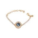 Newbridge Bracelet with Montana Coloured Stone BR1035G