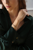 Newbridge Square Stone Bracelet BR423C