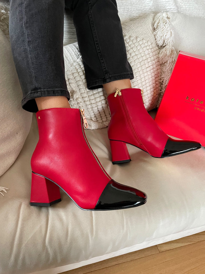 Kate Appleby 'Simiane Poppy Red' Ankle Boot - Red