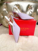 Kate Appleby "Moonrise" V-Cut Sling Back Stiletto - Lilac Haze