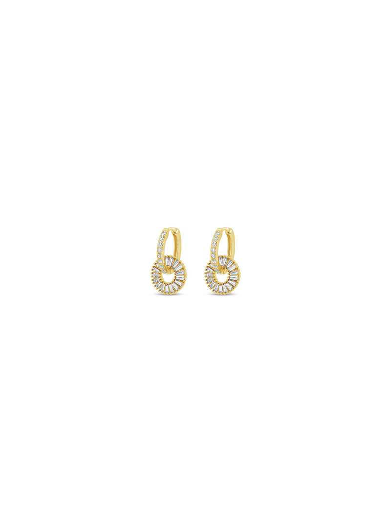 Absolute Circle Hoop Earrings E2282GL