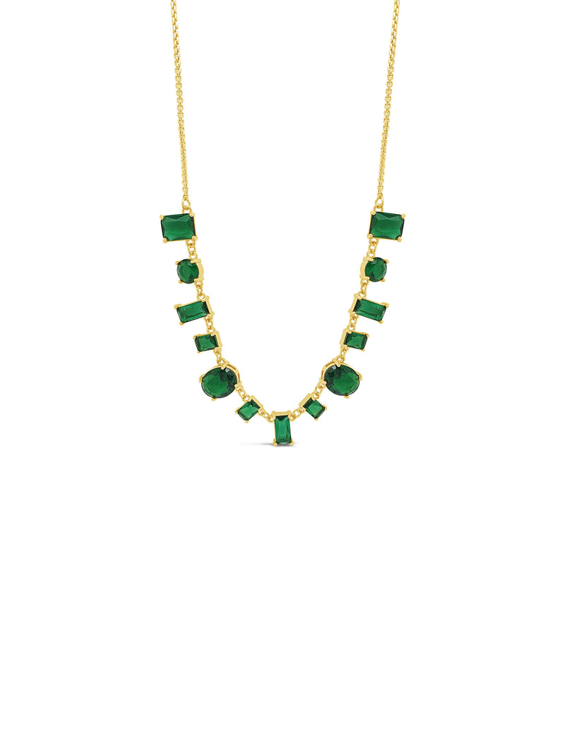 Absolute Emerald Jewel Necklace - Gold N2271EM