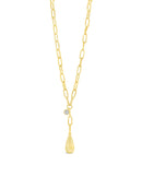 Absolute Drop Pendant Necklace N2359GL Gold