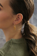 Newbridge Angel Wing Earrings with Blue & Clear Stones ER88641