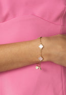 Absolute Clover Bracelet Pink - B2350PK