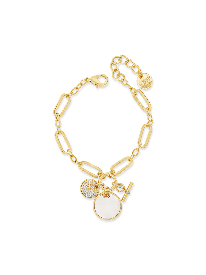 Absolute Opalite & Diamante Bracelet - B2398WO