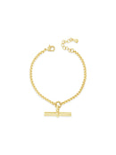 Absolute Gold T-Bar Bracelet - B2417GL