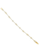 Absolute Crystal & Gold Bracelet - B2422GL