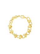 Absolute Chunky Gold Bracelet - B2423GL