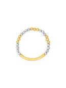Absolute Two Tone Bead Bracelet B2480MX
