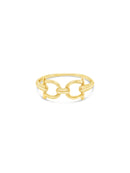 Absolute Gold Double Link Bangle - BA255GL Gold